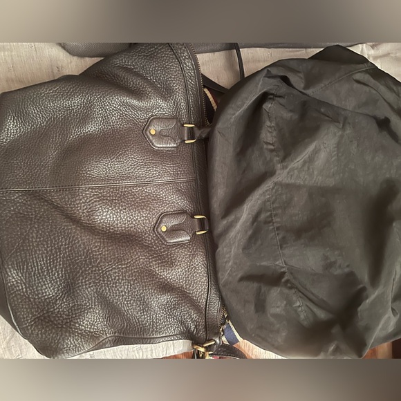 Madewell Berliner satchel in grey NWT fabric strap included - Picture 8 of 10